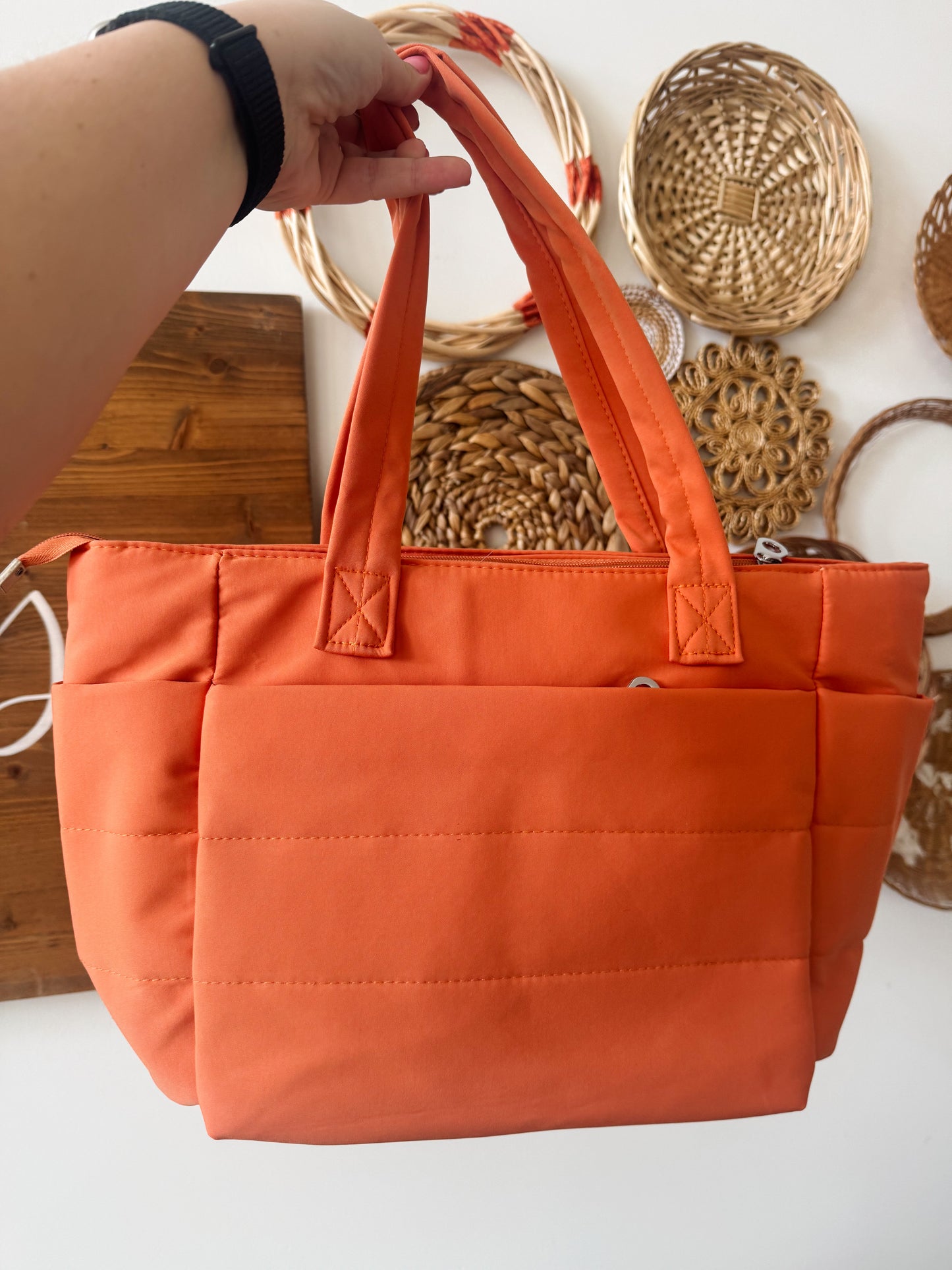Daily Carry All Puffer Tote