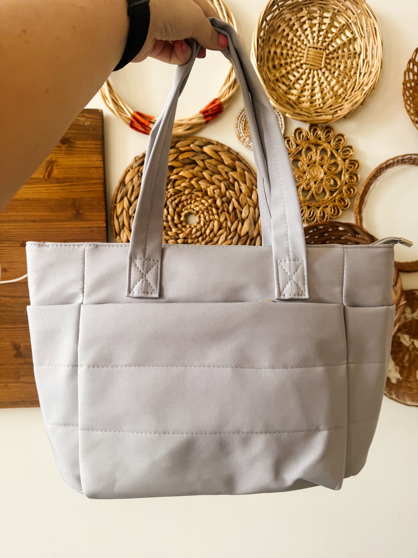 Daily Carry All Puffer Tote