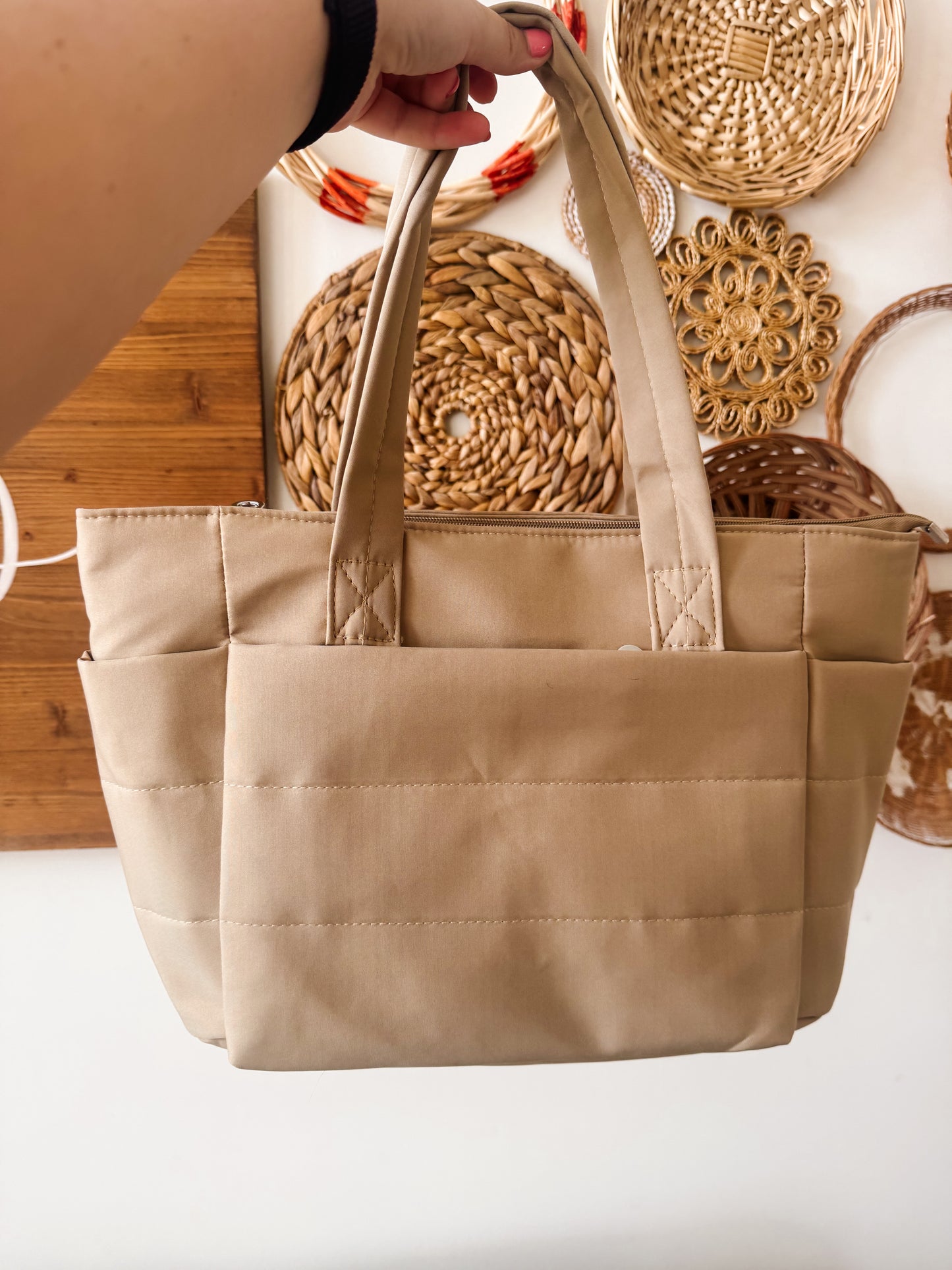Daily Carry All Puffer Tote