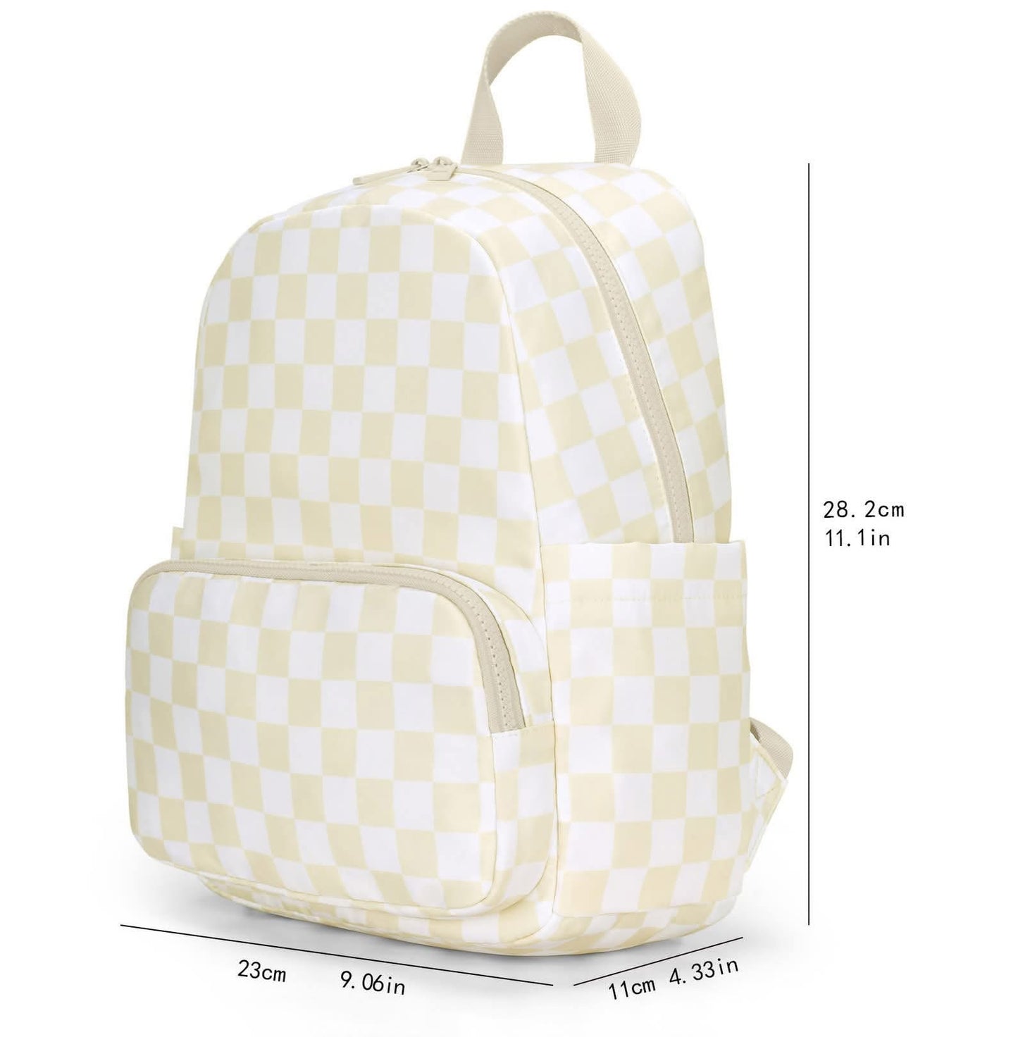 Checkered Backpack