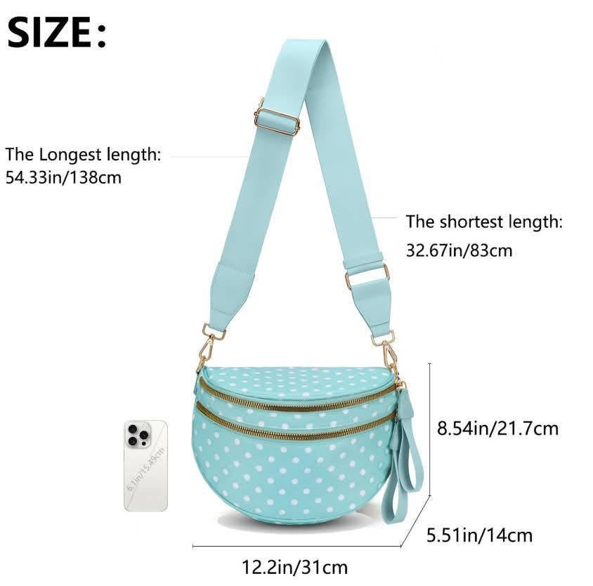 Polka Dot Bum Bag