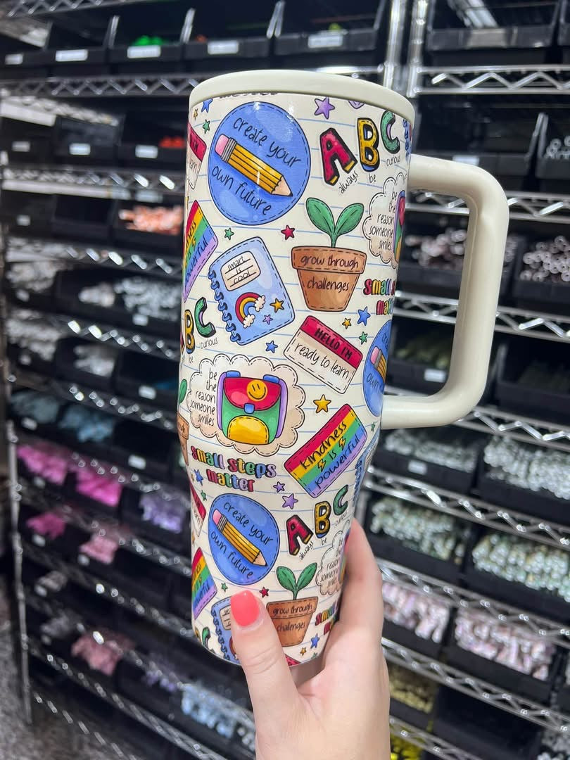 40oz Flip Straw Cups