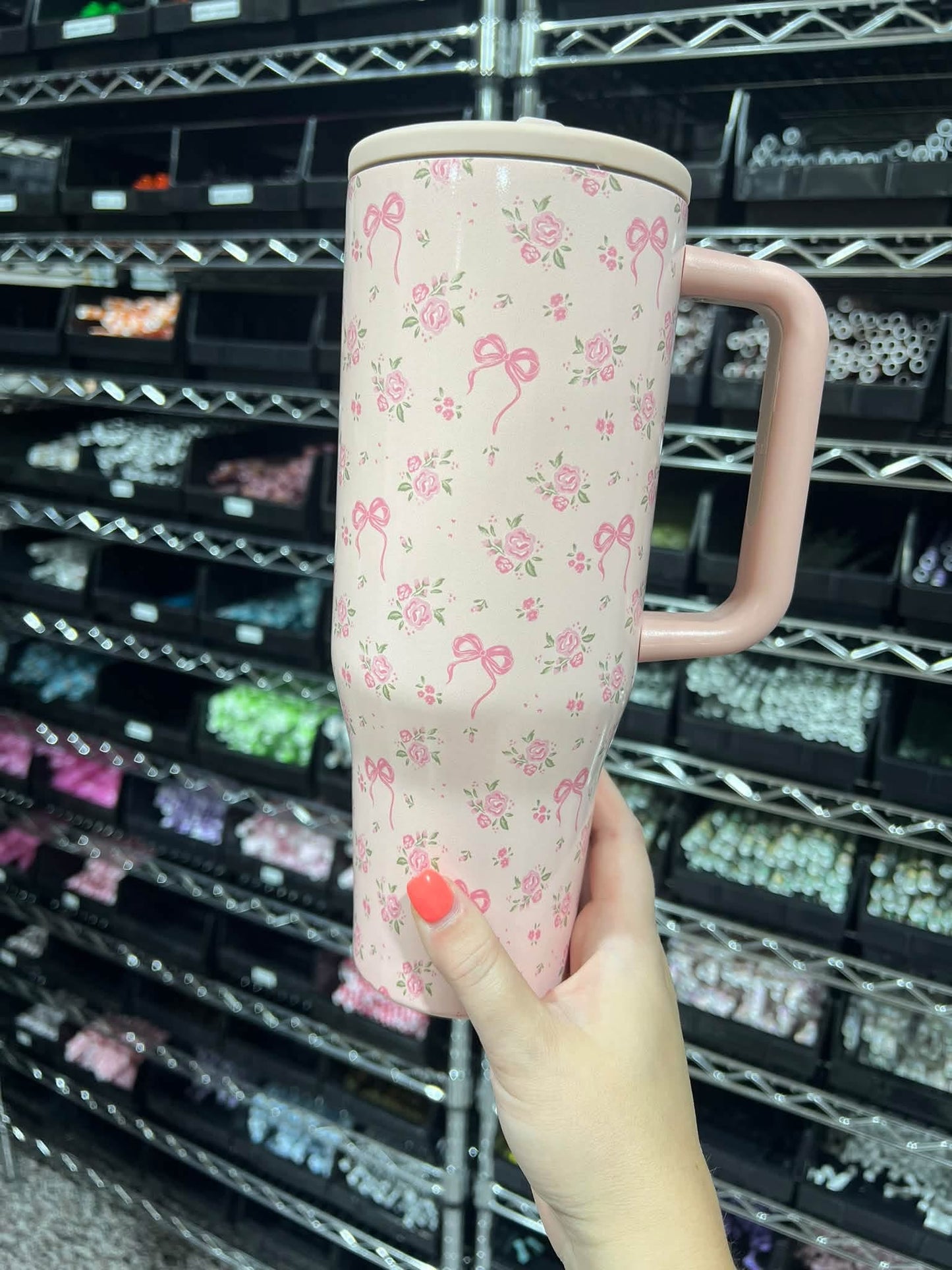 40oz Flip Straw Cups