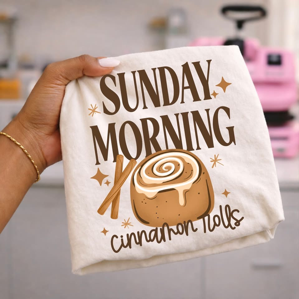 Sunday Morning cinnamon roll