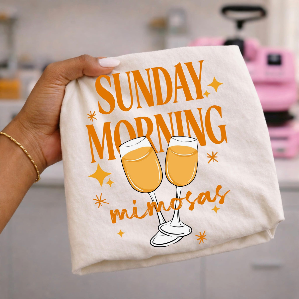 sunday morning mimosas