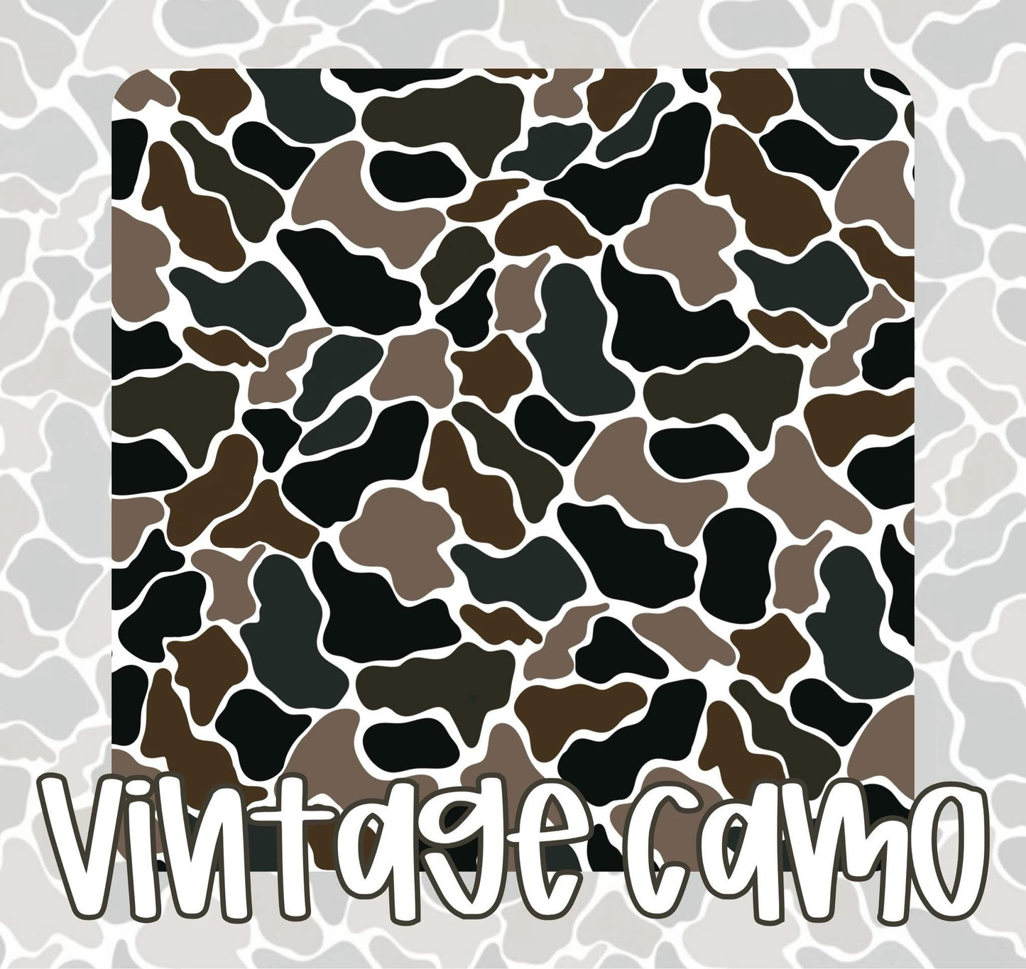 VINTAGE CAMO | DADDY’S HELPER RERUN
