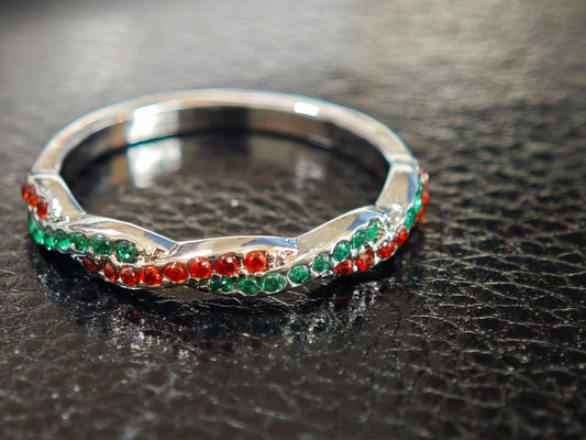 Wavy Birthstone Ring