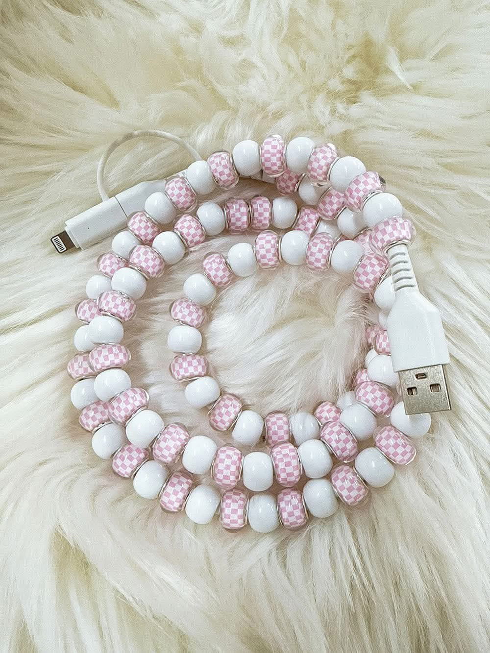 Acrylic Beaded Phone Charger