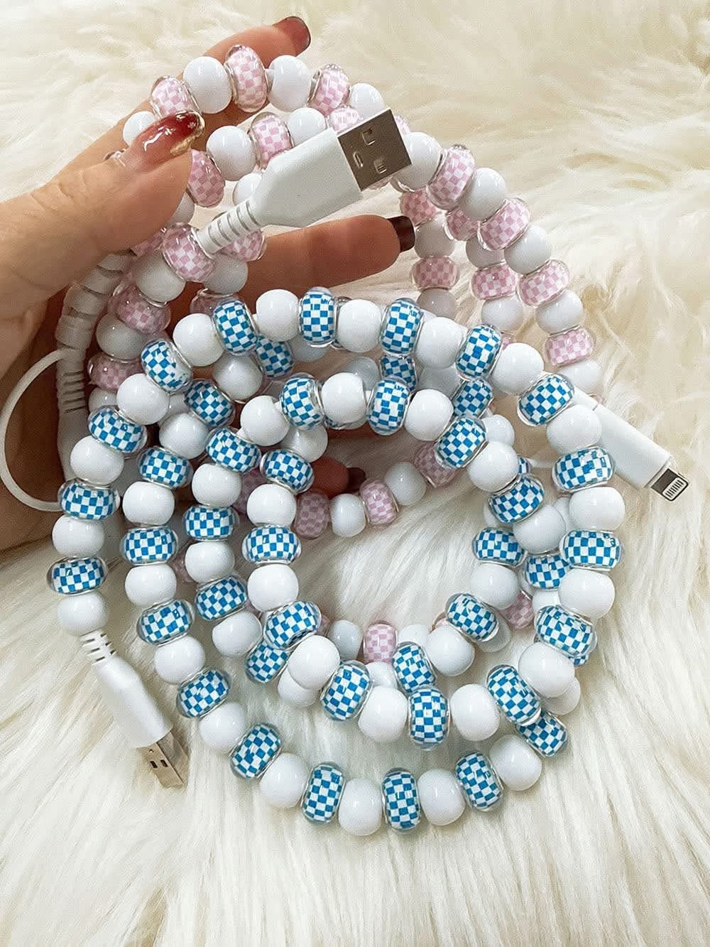 Acrylic Beaded Phone Charger