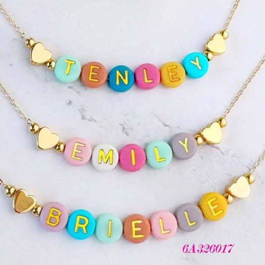 Colorful Name Necklace