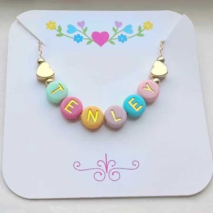 Colorful Name Necklace