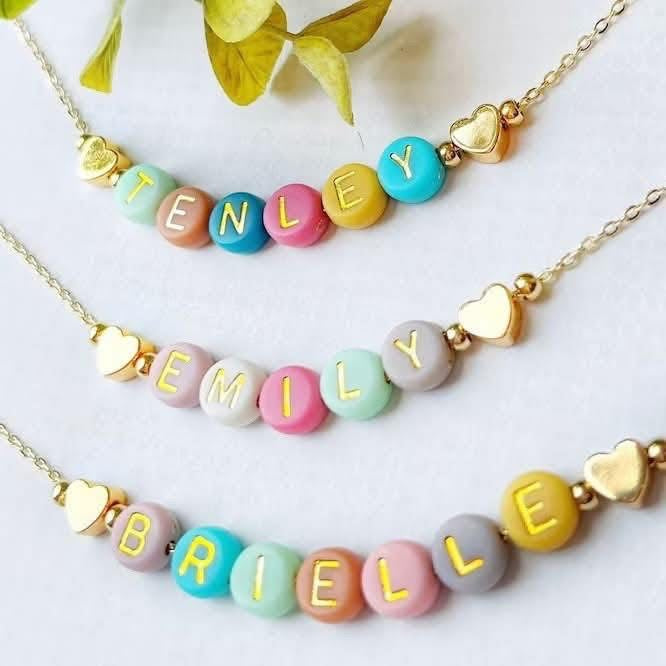 Colorful Name Necklace