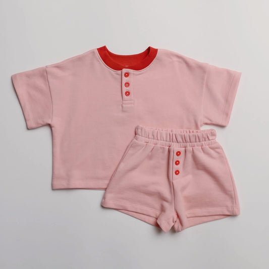 Kids Polo & Shorts Set