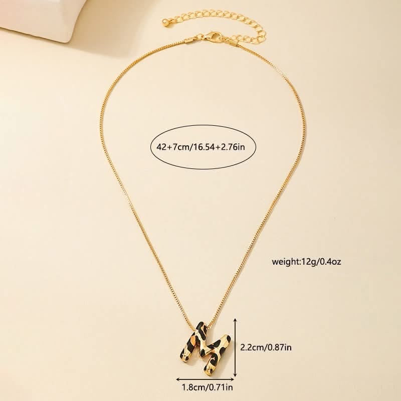 Leopard Bubble Necklace