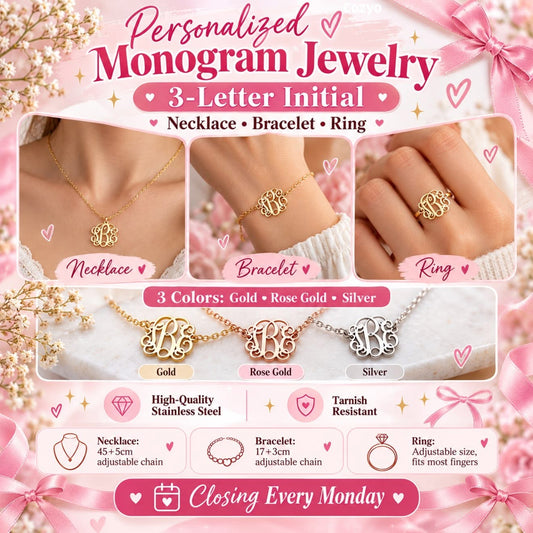 Monogram Jewelry