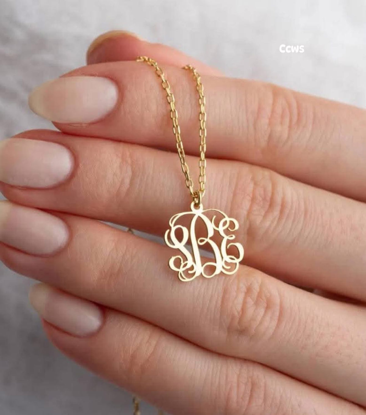 Monogram Jewelry