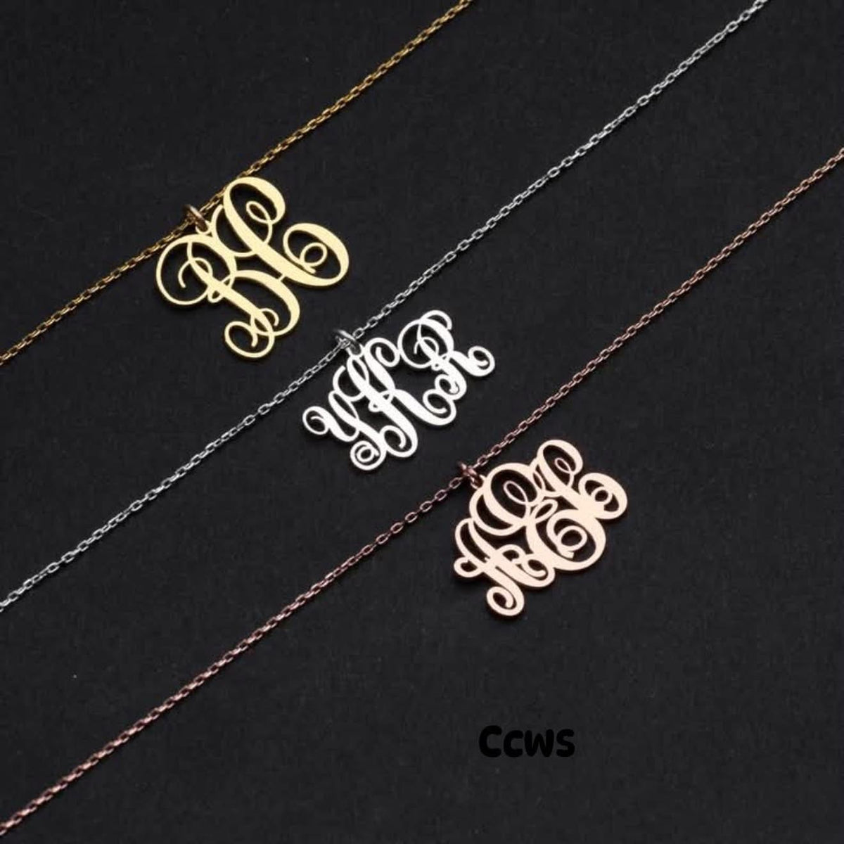 Monogram Jewelry