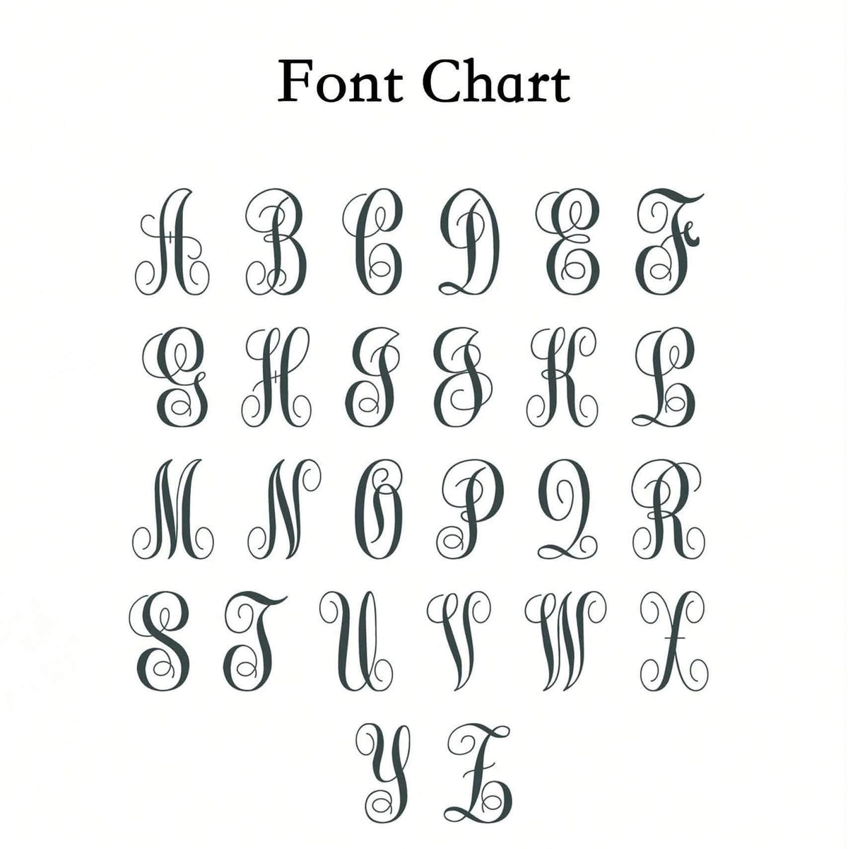 Monogram Jewelry