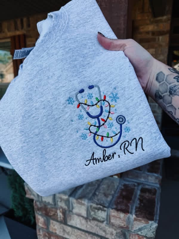 Embroidered Drop