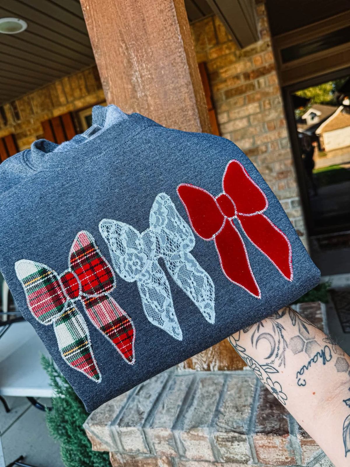 Embroidered Drop
