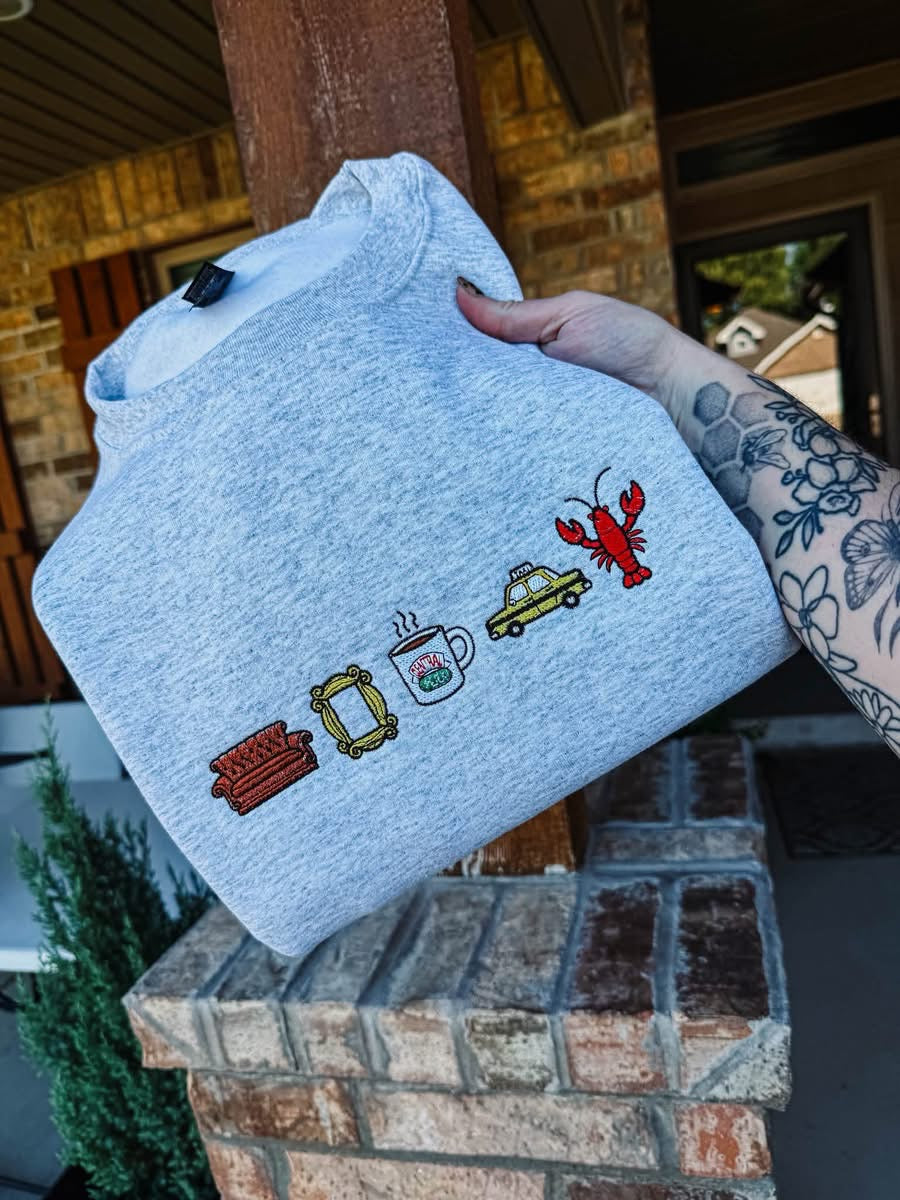 Embroidered Drop