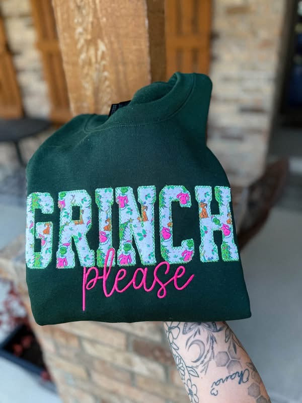 Embroidered Drop