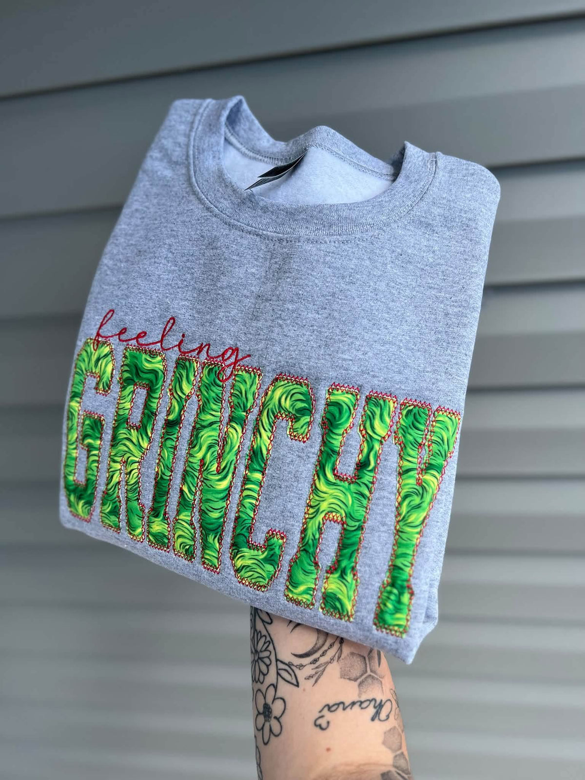 Embroidered Drop