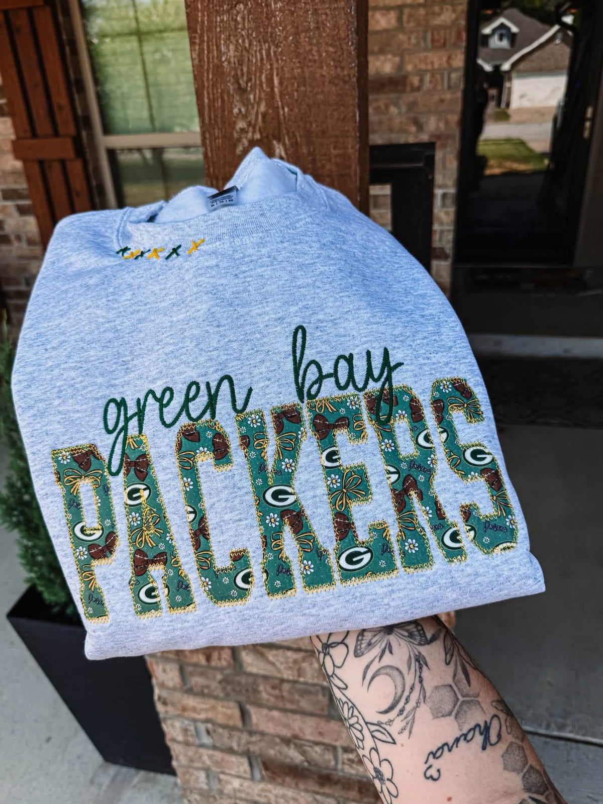 Embroidered Drop