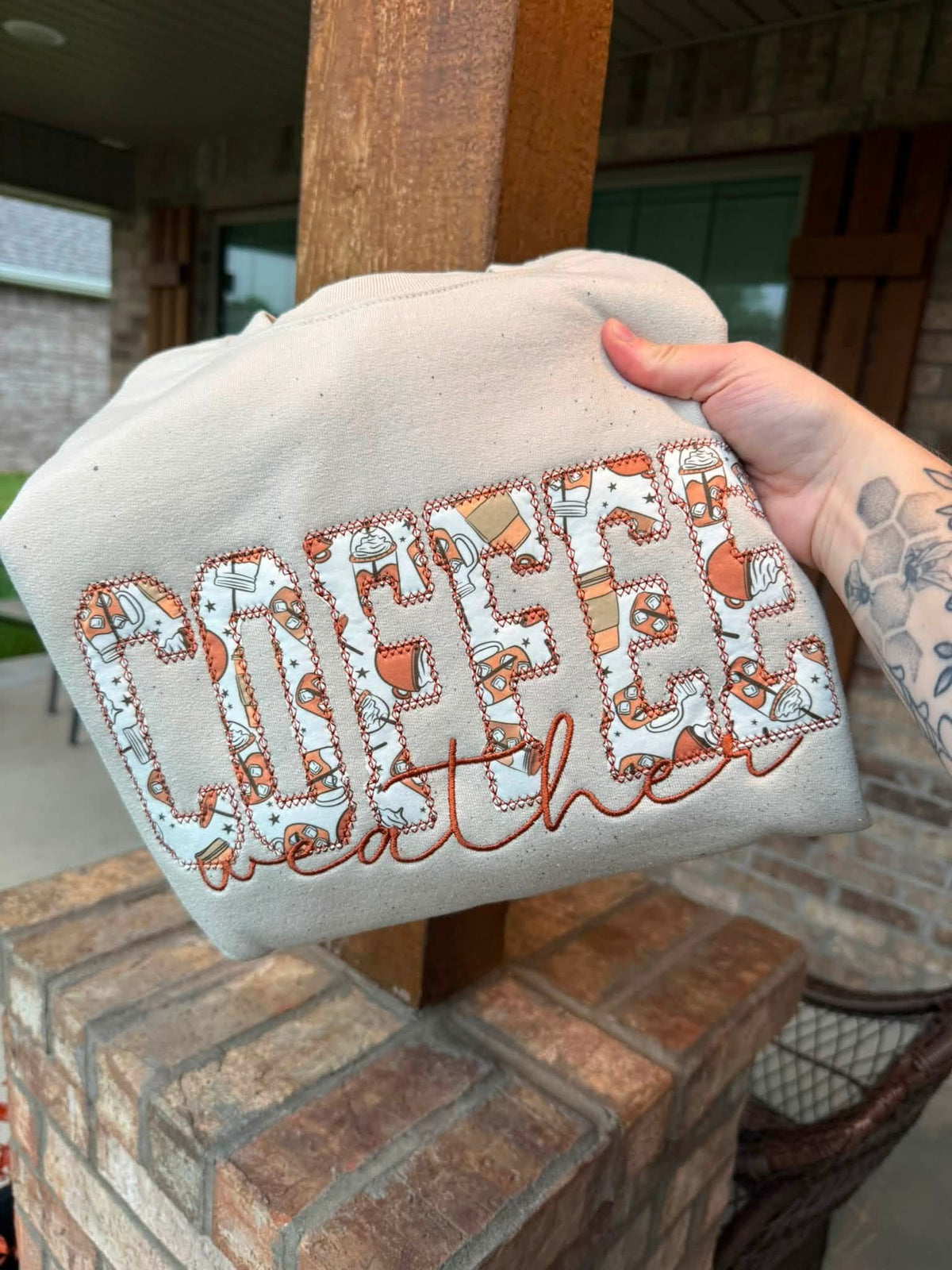 Embroidered Drop