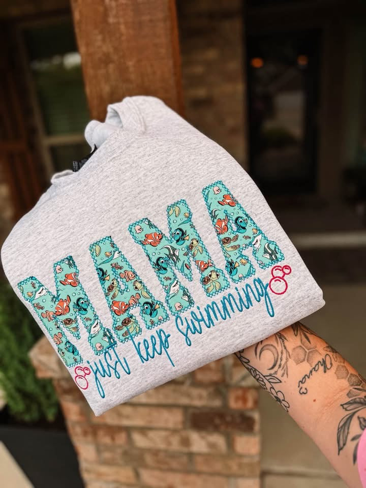 Embroidered Drop
