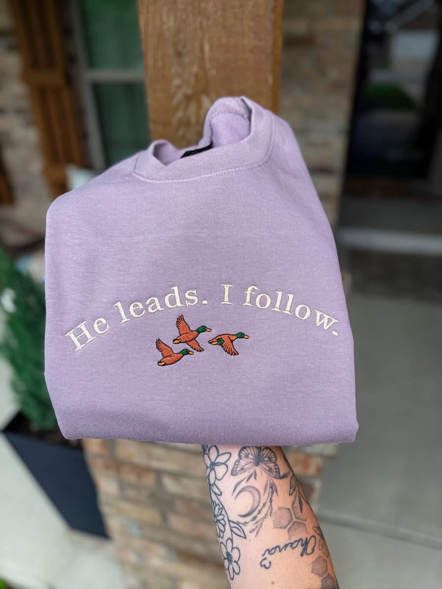 Embroidered Drop