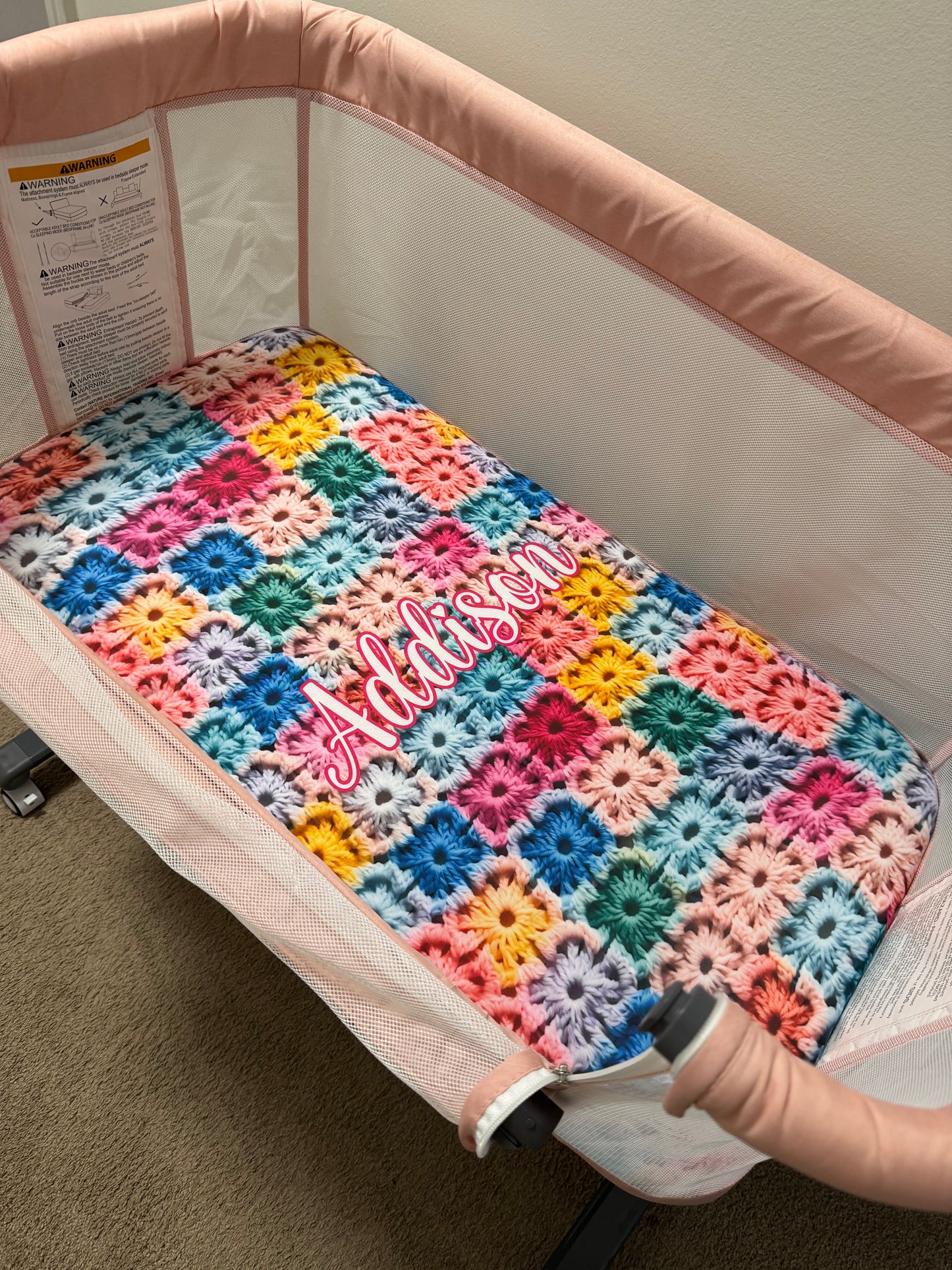 Custom Changing Pad Cover/Bassinet Sheet/Lounger Cover