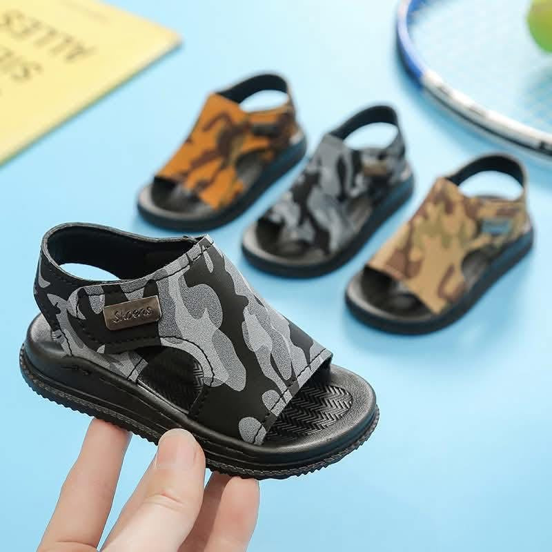 Boys Camo Anti Slip Sandals