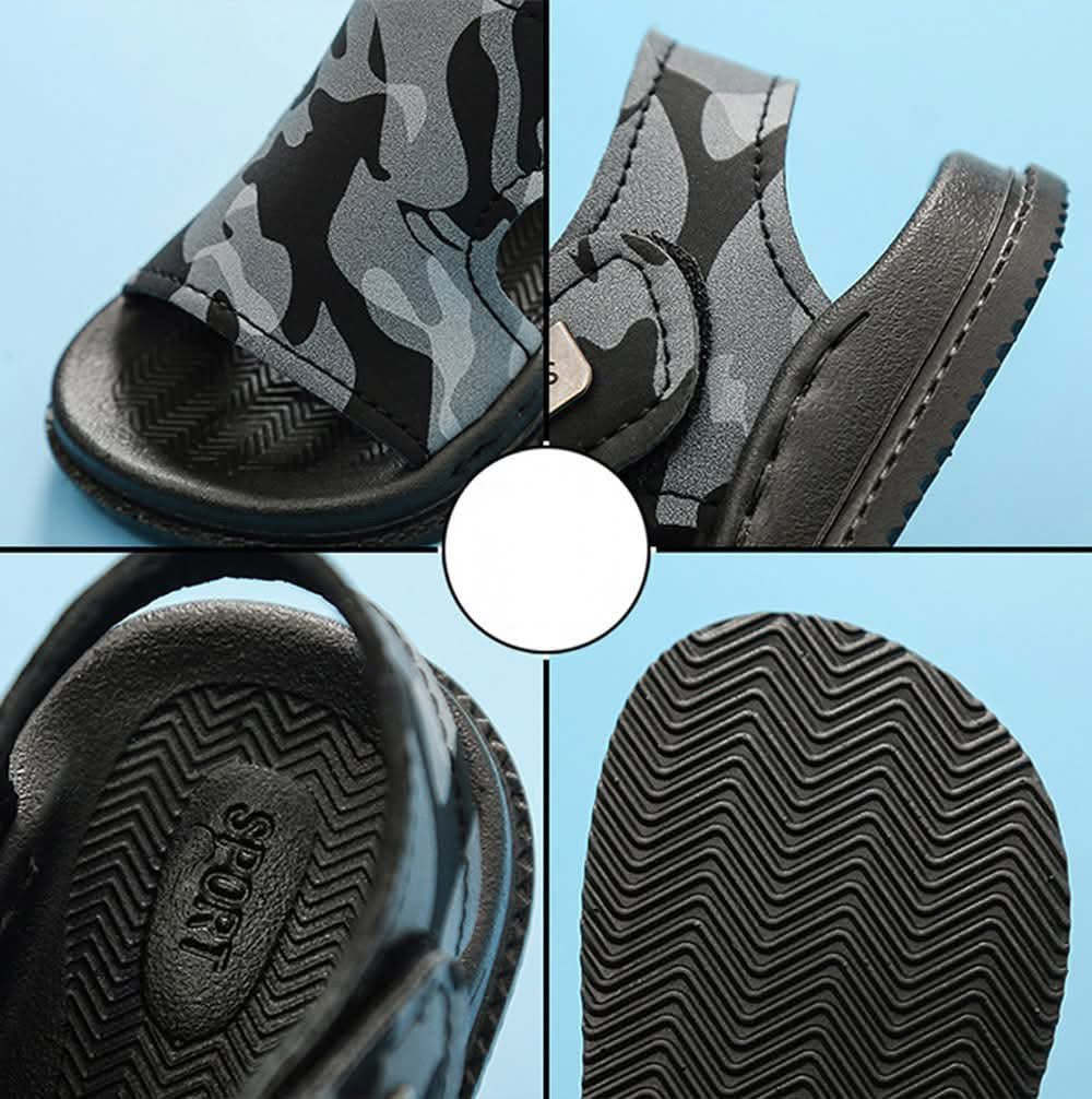 Boys Camo Anti Slip Sandals