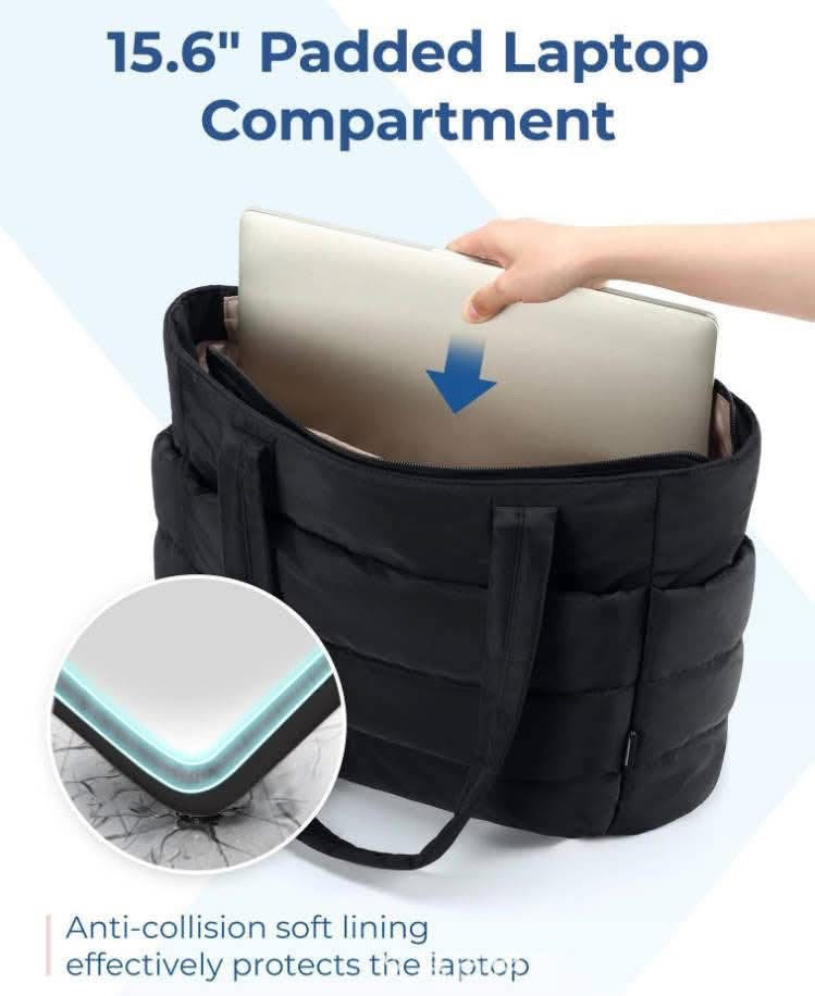 Daily Carry All Puffer Tote