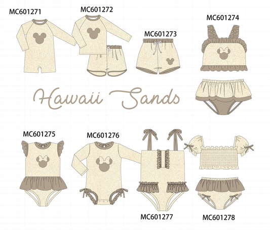 PO79 Khaki character swimsuit collection