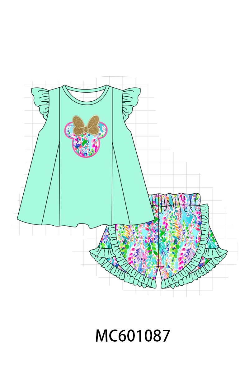 PO79 Mint lilly character butterfly applique collection
