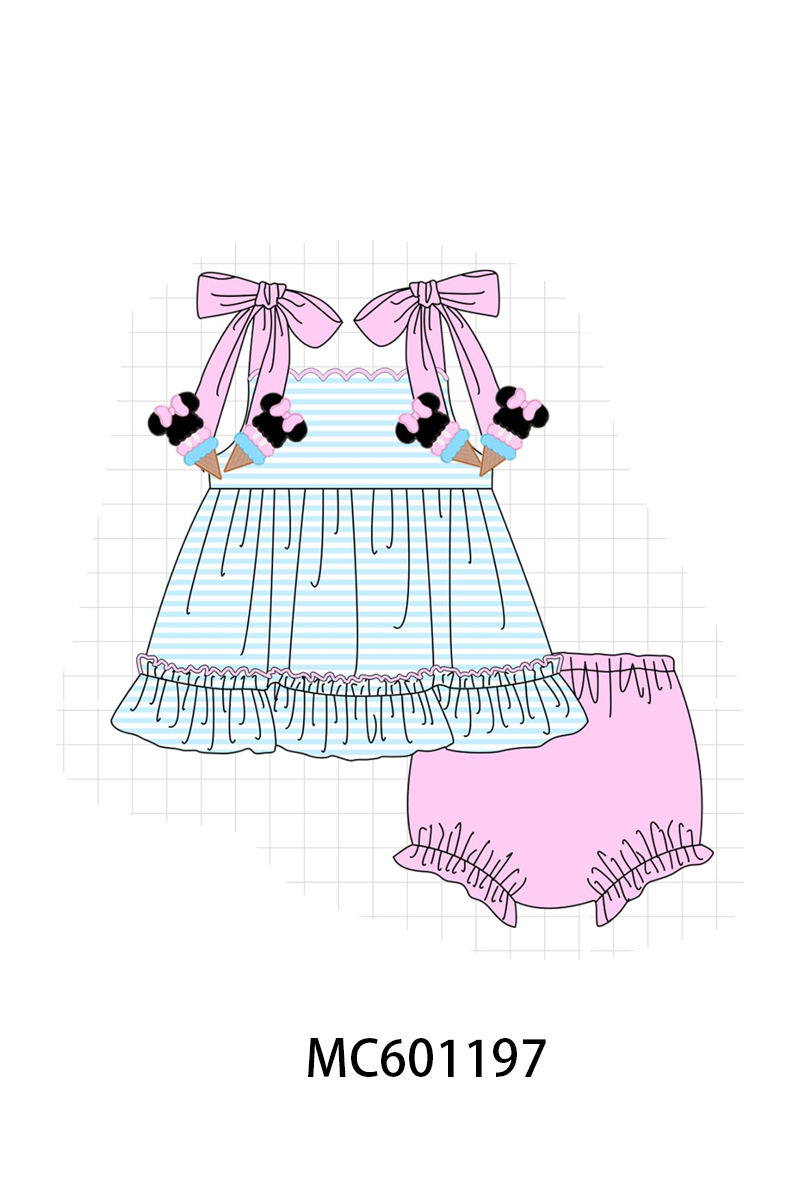 PO79 Ice cream character applique collection