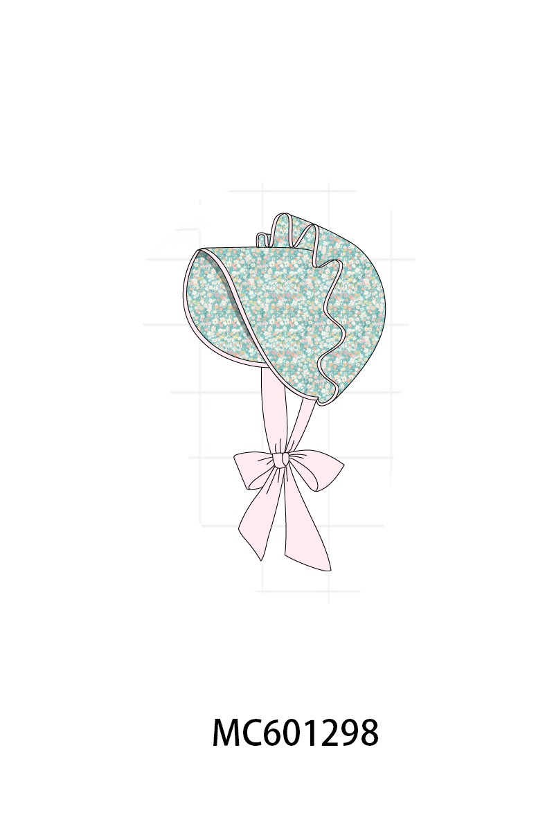 PO79 Green floral smocked collection