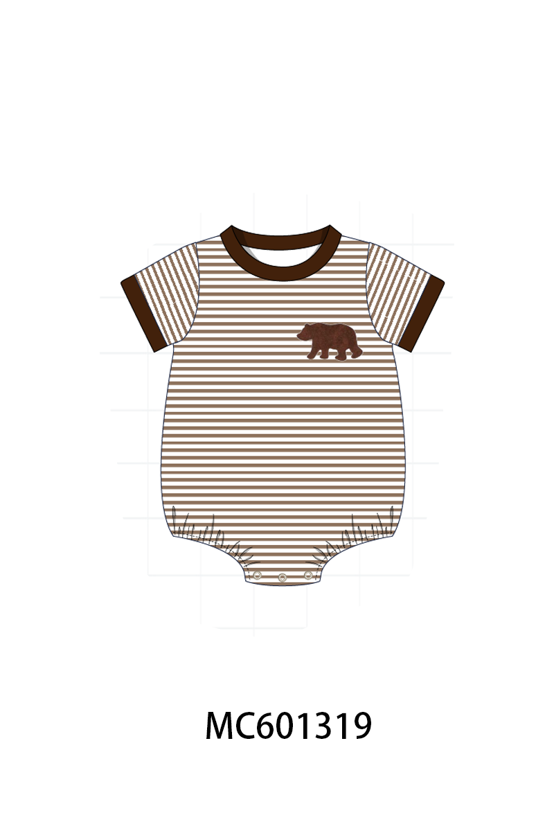 PO79 Stripe embroidery bubble collection