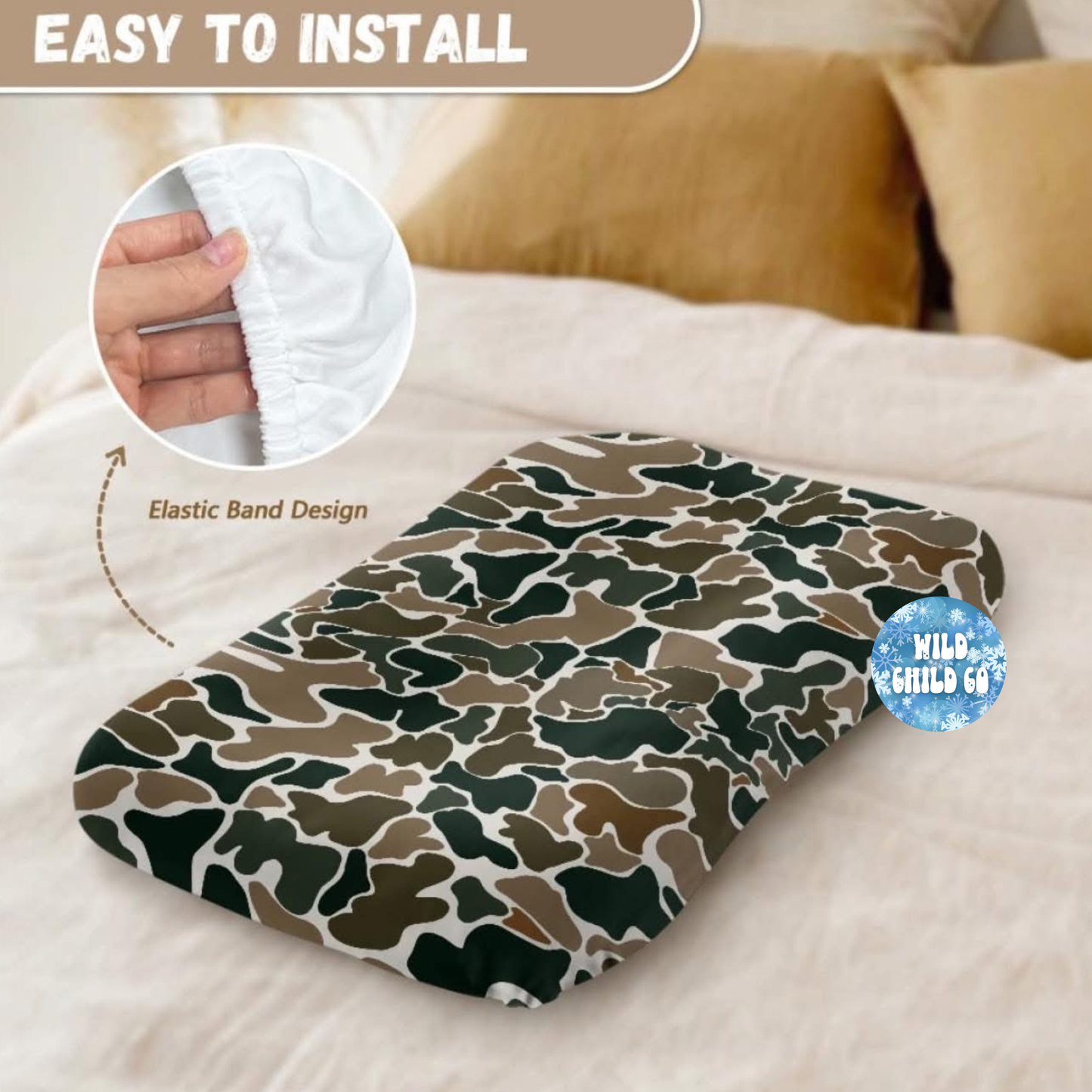 Custom Changing Pad Cover/Bassinet Sheet/Lounger Cover