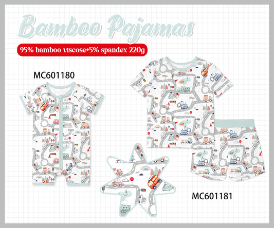 PO79 Vehicle print bamboo collection