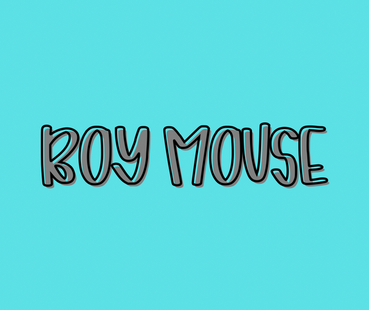 BOY MOUSE | COZY DREAMS | KIDS DAY WEAR