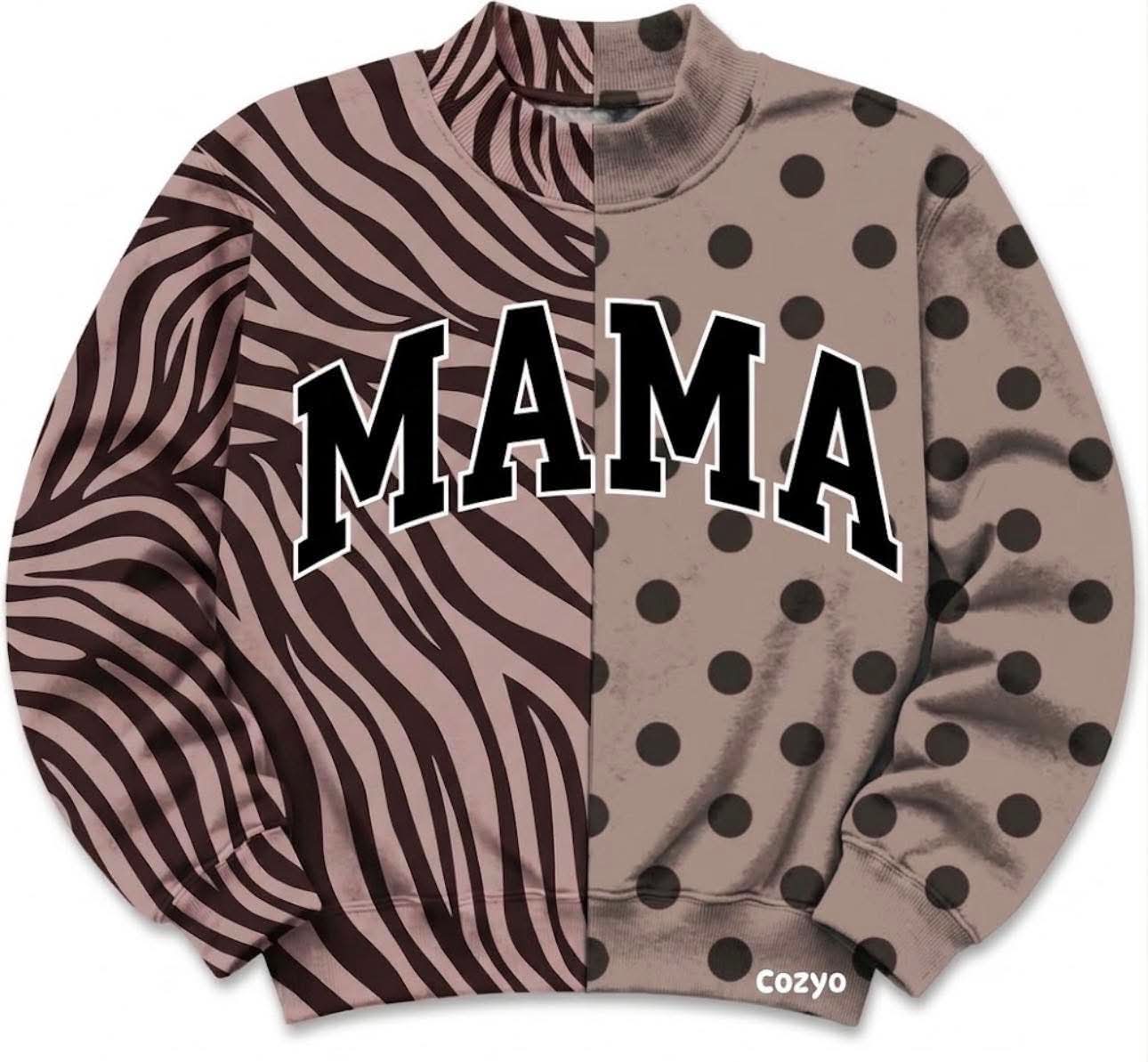 Split Design Mockneck