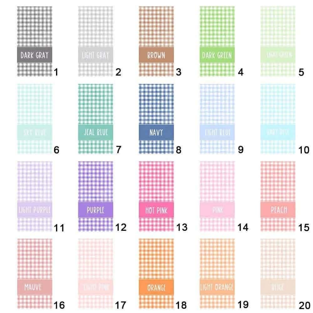 Gingham Beach Towel